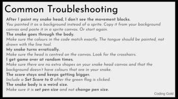 Image result for Scratch Coding Snake