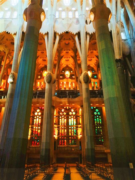 Antoni Gaudi Sagrada Familia Interior