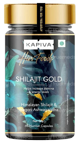 Kapiva Him Foods Shilajit Gold Capsule 60 - Uses, Side Effects, Dosage ...