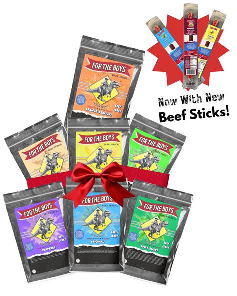 Beef Jerky – For The Boys Beef Jerky
