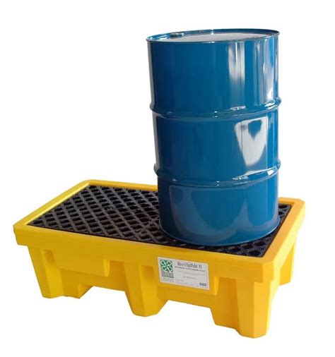 Spill Containment Systems - Enpac Wheeled Overpack Drum 50gallons ...