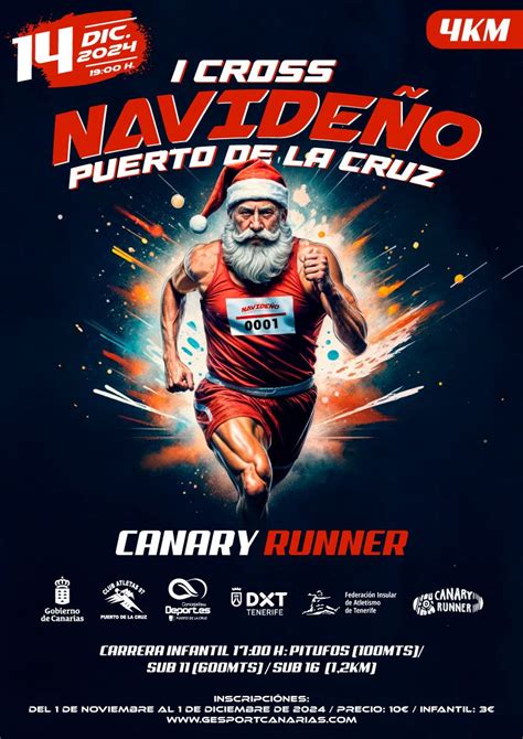I CROSS NAVIDEÑO PUERTO DE LA CRUZ CANARY RUNNER, Lago Martiánez ...