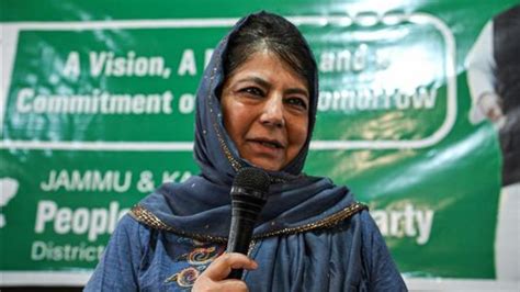 ‘Speaker must not act as censor’: Mehbooba hits out at Rather ...