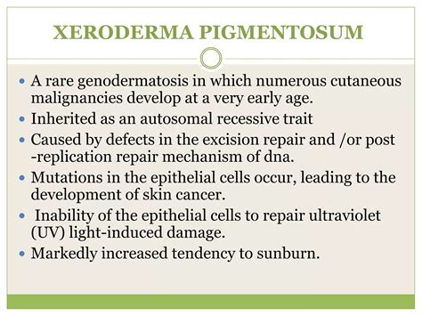 Genodermatoses | PPTX