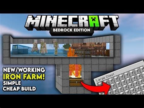 Image result for Simple Minecraft Iron Farm Java 1.17