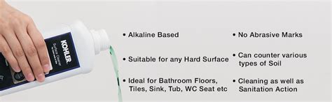 Kohler Surface Cleaner Liquid for Toilet Seats and Tiles 1000 ml ...
