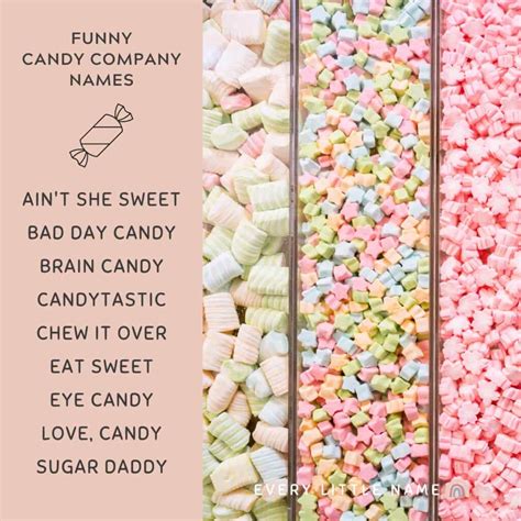 108 Best Candy Company Names (Sweet, Creative, and Classic) - Every ...