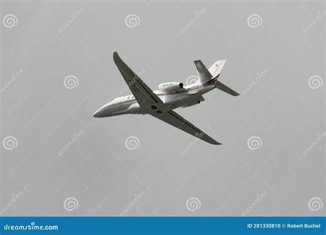 CS-LTV Cessna 680A Citation Latitude Jet in Zurich in Switzerland Editorial Image - Image of ...