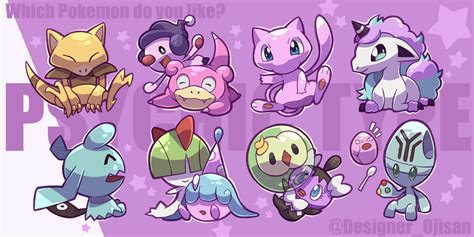 Pokemon Psychic Pokemon
