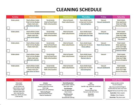 Complete Housekeeping Printable Set! | Cleaning schedule, Cleaning ...