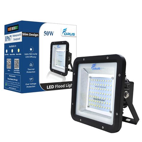 Buy Forus 50W GX53 LED Flood Light 5 Years Warranty,IP67 Waterproof ...
