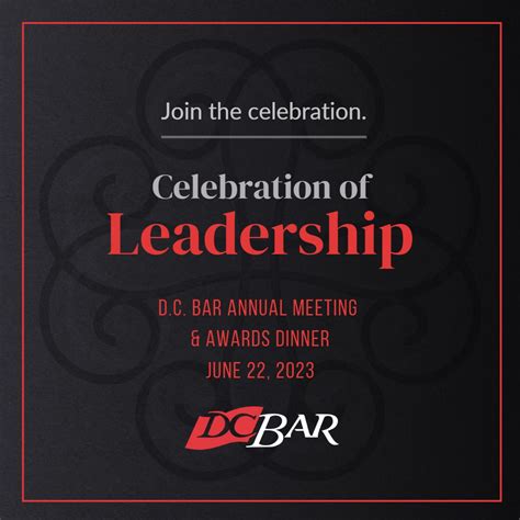 Join us on June 22 as we honor the extraordinary achievements of D.C. Bar members and officially ...