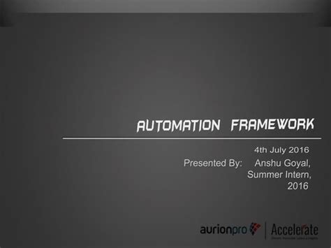 Image result for Automation Framwork Tutorial