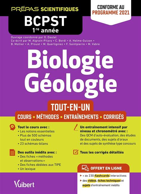 Buy Biologie-Géologie BCPST 1re année - Conforme au nouveau programme ...