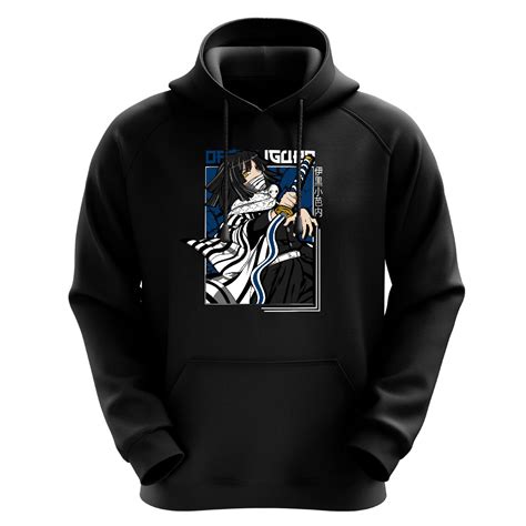 Obanai Iguro Black Unisex Hoodie – Dudeme