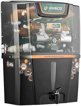 Kinsco Aqua Punch 15 Litre Copper + RO + UV + UF + TDS Adjuster Pure ...