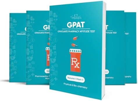 Buy Graduate Pharmacy Aptitude Test (GPAT) Study Material Set of 5 ...