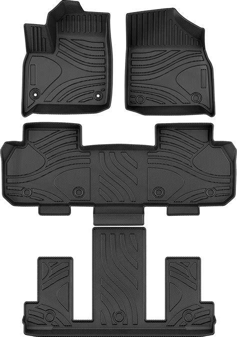Tapetes 3D para autos con protección para todo clima Chevrolet Traverse ...