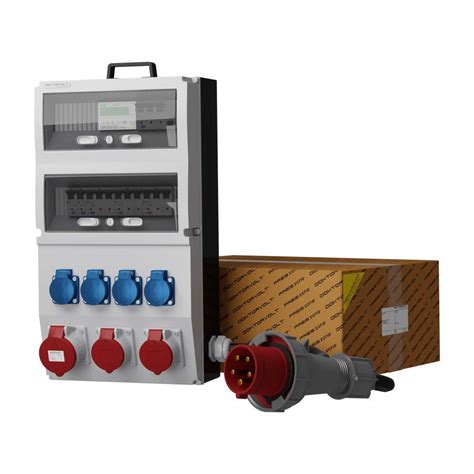 Buy Doktorvolt Construction Power Distributor with FI Protection and ...