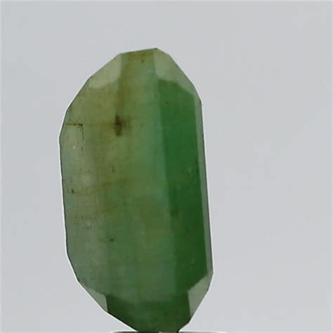 6.35 carat 7 ratti GII certified natural Zambian octagonal shape ...