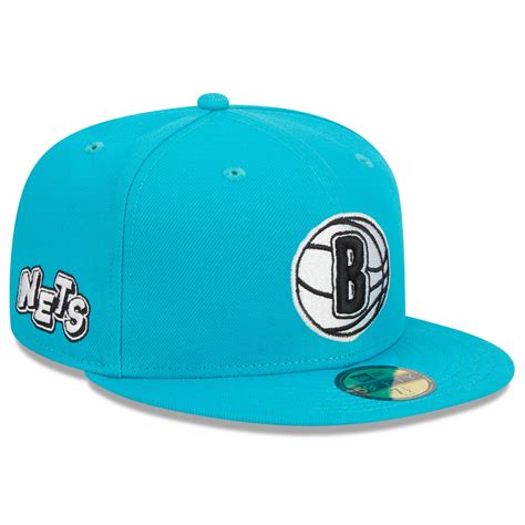 Men's Brooklyn Nets New Era Teal 2023/24 City Edition Alternate 59FIFTY ...