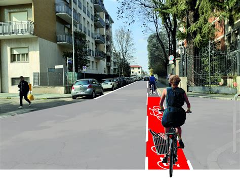 Ecco la nuova pista ciclabile in via 29 Maggio a Legnano – SetteNews