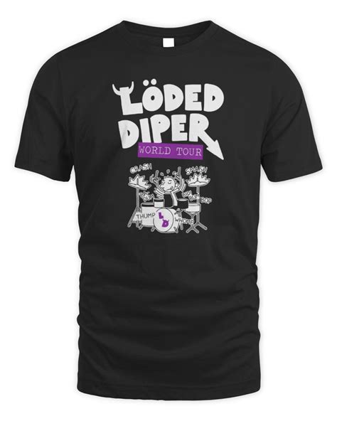 Diary of a Wimpy Kid Loded Diper World Tour T-Shirt