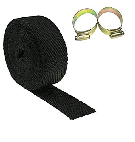 Supremechoice Bike Bullet Slinecer Wrap With Clamp Heat Shield Bike ...