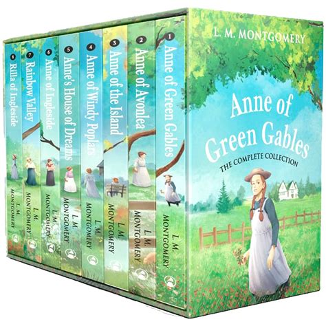 Anne of Green Gables The Complete Collection 8 Books Box Set By L. M ...