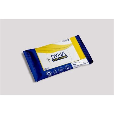 Dyna Wet Wipes Large Size Towel (32cmx32cm) - Pack of 10's