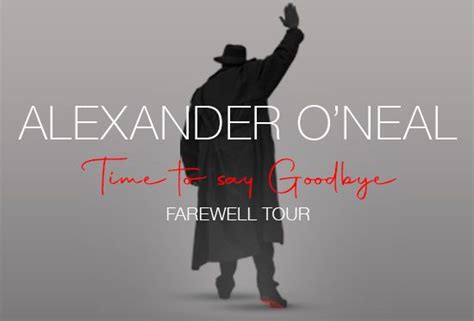 Alexander ONeal - Time To Say Goodbye @ St. Georges Hall, Bradford, St ...