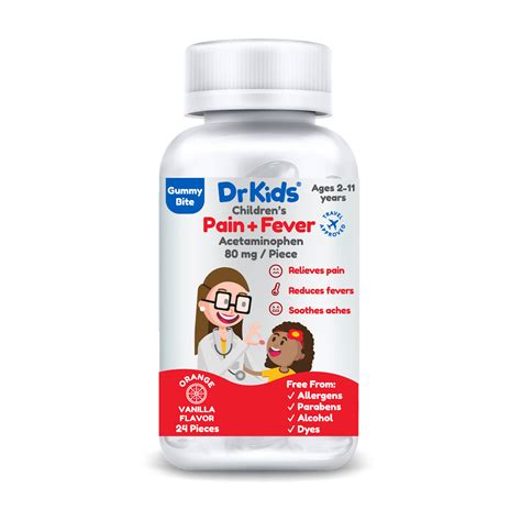 DrKids® Debuts the First Ever Acetaminophen Gummy Bite for Children ...