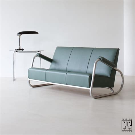 Art Deco Streamline Sofa, U.S.A, 30s - ZEITLOS – BERLIN