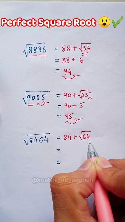 Image result for Math Tricks for Square Roots