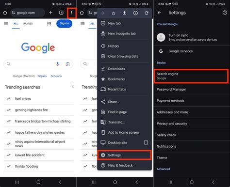 Google Web Browser Search Engine 的图像结果