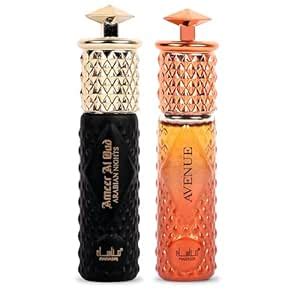 Manasik Set of 2 Alcohol Free Premium Attar, Avenue & Ameer Al Oud ...