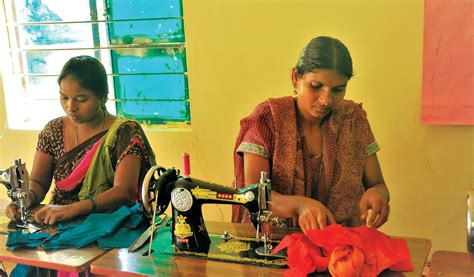 Having missed formal education, these young women have vocational ...