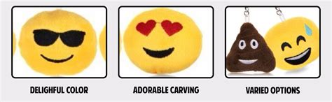 Gifts Online Round Emoji Face Plush Soft Cushion Keychain Return Gifts ...