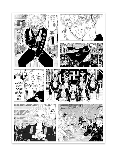 ComicSense.xyz Tokyo Revengers Anime Toman Manga Wall Posters ...