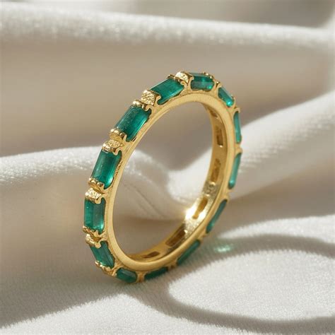 Sterling Silver Green Onyx Ring – August Birthstone Jewelry for Women ...