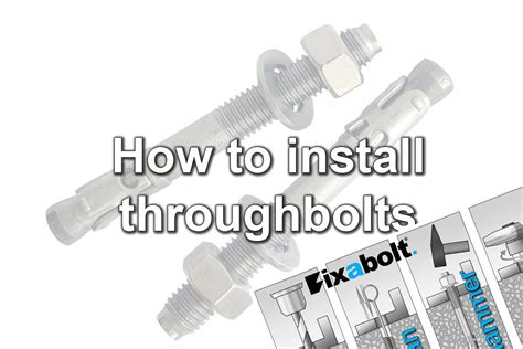 How Does a through Bolt Work 的图像结果