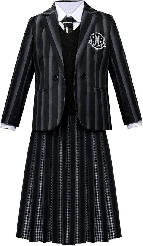 iuracooy 5-Piece School Uniform for Girls Hopsack India | Ubuy