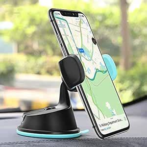 Car Mobile Phone Holder Dual Purpose 360 Degree Rotating for Windscreen ...