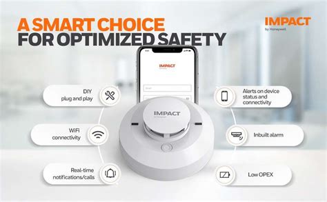 Impact by Honeywell FDC-100 WiFi Mobile App Controlled Battery Operated ...
