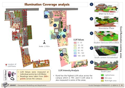 Enhancing assets & nighttime illumination using 3D GIS. | CEPT - Portfolio