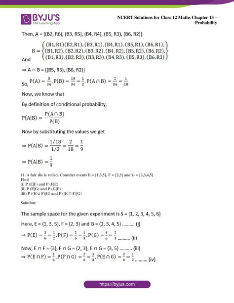 Class 12 Maths Probability 的图像结果