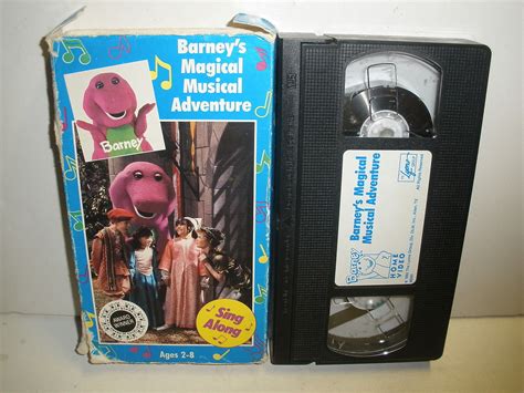Barney Magical Musical Adventure Vhs Ebay