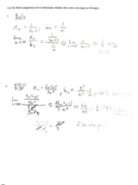 Image result for Direct Comparison Test Calculus