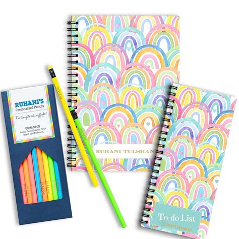 Desk Essentials Box-Rainbow | Studio PSD