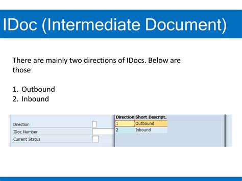 SAP IDoc Overview and Outbound IDoc.pptx